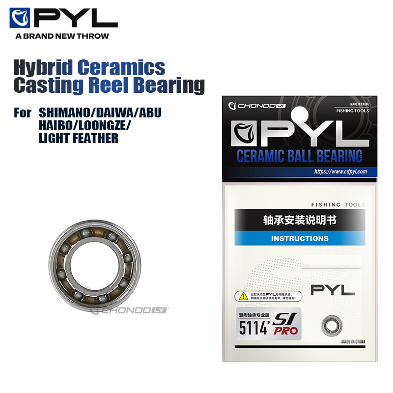 Conventional Reel - PYL-Moulinet de pêche hybride en céramique