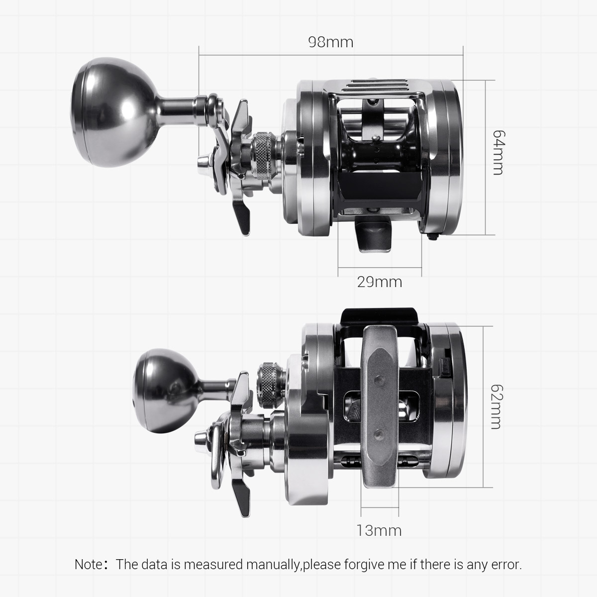 Moulinet de jigging léger Noeb - Surf Reel avis et prix