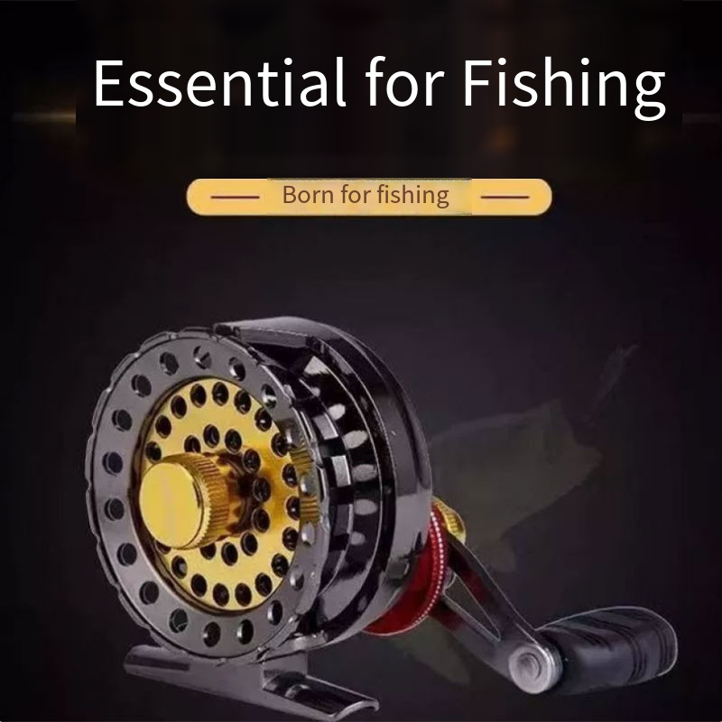 Moulinet de pêche en métal pou - Ice Fishing Reel avis et prix